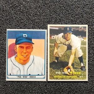 Pee Wee Reese 1940 Play Ball Gum Inc. Rookie Card Lot. Limited Edition Rare!!